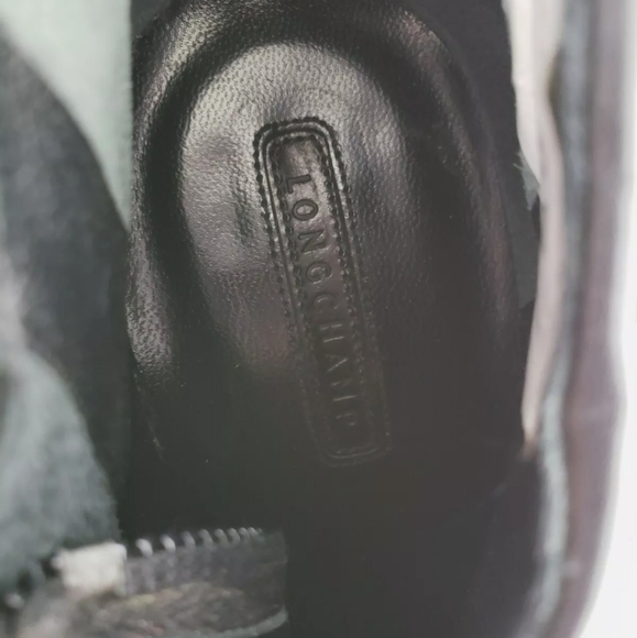 Longchamp size 40 Green Leopard Print Boot Bootie - Picture 8 of 9